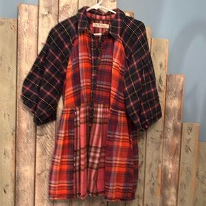We the Free. Flannel Shirt. Large